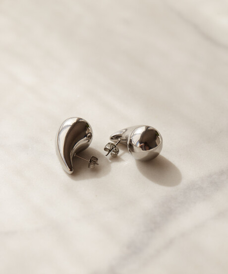 AROS DROP (27 MM) SILVER