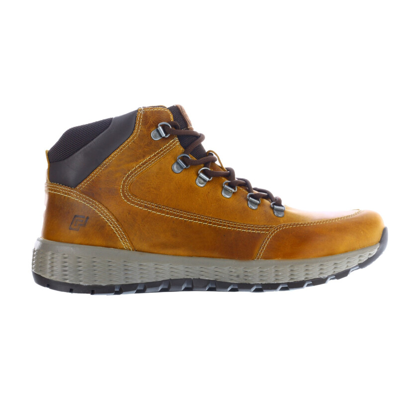 Botas de Hombre Freeway Casual Marrón Marrón Camel (Cuero Graso)