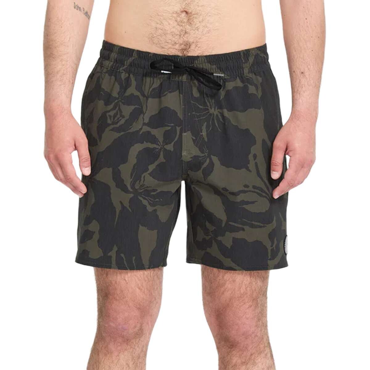Voley Volcom Abg Psyche Cotton Trunk 17 - Verde 