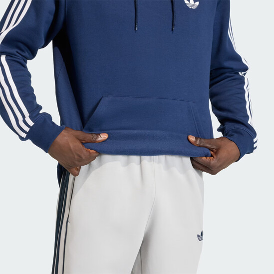 Canguro Adidas 3 Rayas Azul