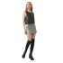 FALDA ALICE XS-XL PLATEADO