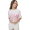 REMERA FELICITATS XXS-L BLANCO