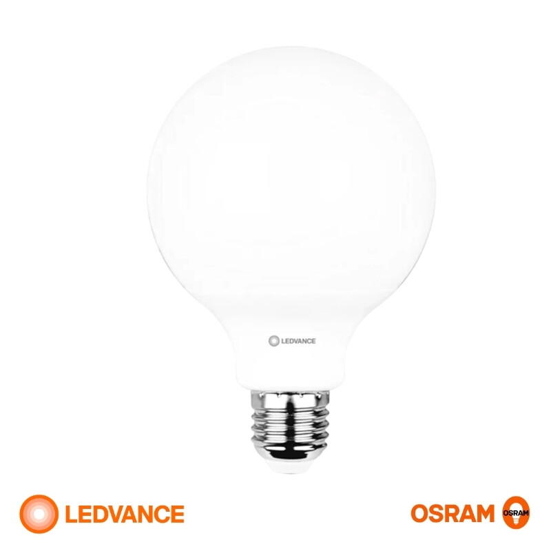 LAMPARA LED LEDVANCE OSRAM GLOBE 9W 2700K Lámpara LED LEDVANCE OSRAM Globe G95 9W Luz Cálida