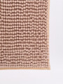 ALFOMBRA DE BAÑO CHENILLE BEIGE