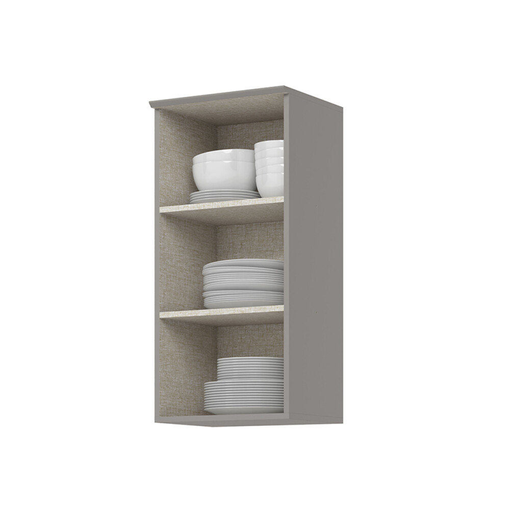 AÉREO VERTICAL 1 PUERTA ALACENA - LINEA AMERICANA GRIS