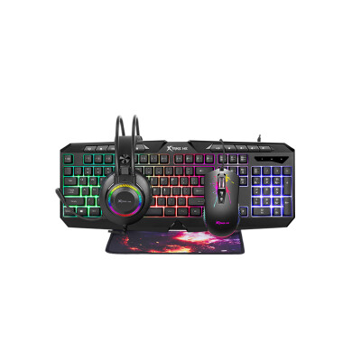 Combo Gamer PC PS4 PS5 Con Luces RGB Mouse + Teclado + Mousepad + Headset Combo Gamer PC PS4 PS5 Con Luces RGB Mouse + Teclado + Mousepad + Headset