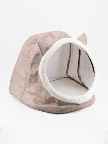 CUCHA PARA GATO GRIS
