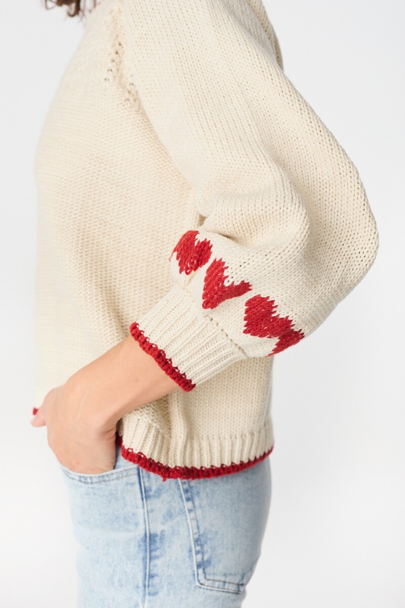 Sweater Hearts Crudo