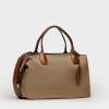 Cartera de mano Wind en nylon Taupe