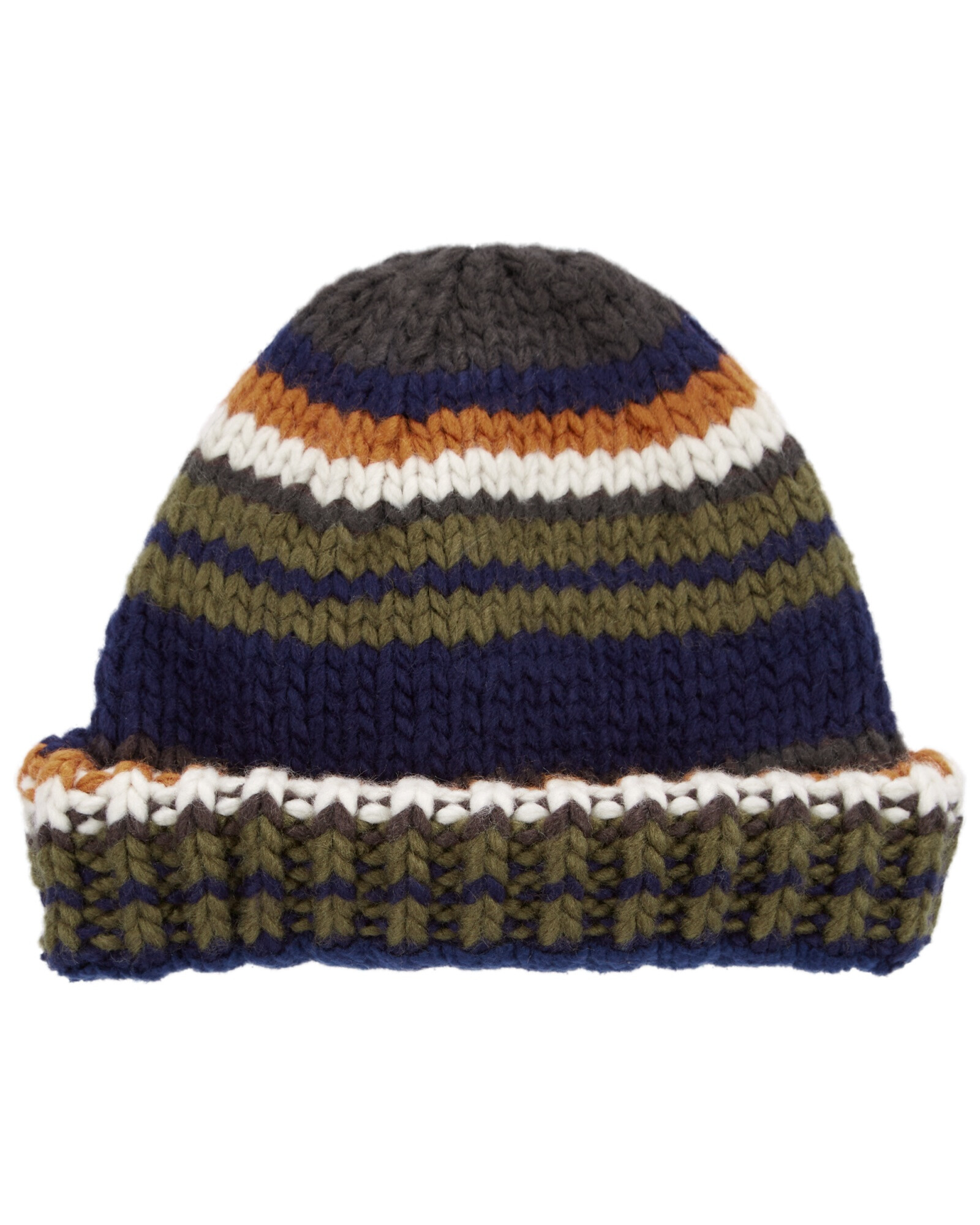 Gorro de lana, diseño a rayas Gorro de lana, diseño a rayas