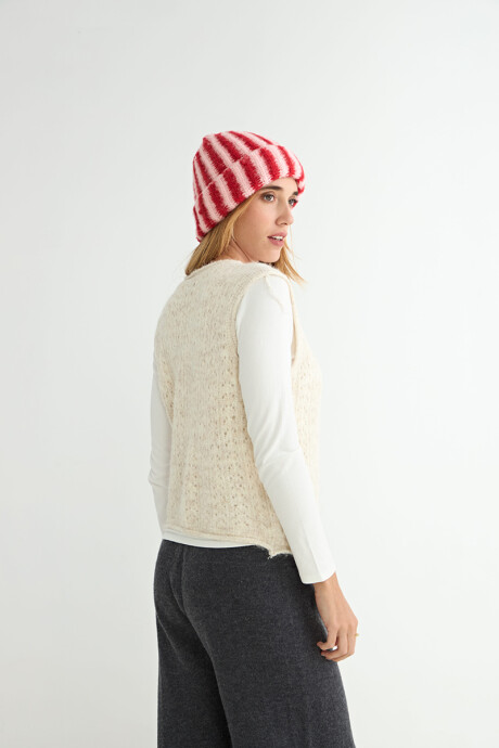 CHALECO ARTEMISIA BEIGE