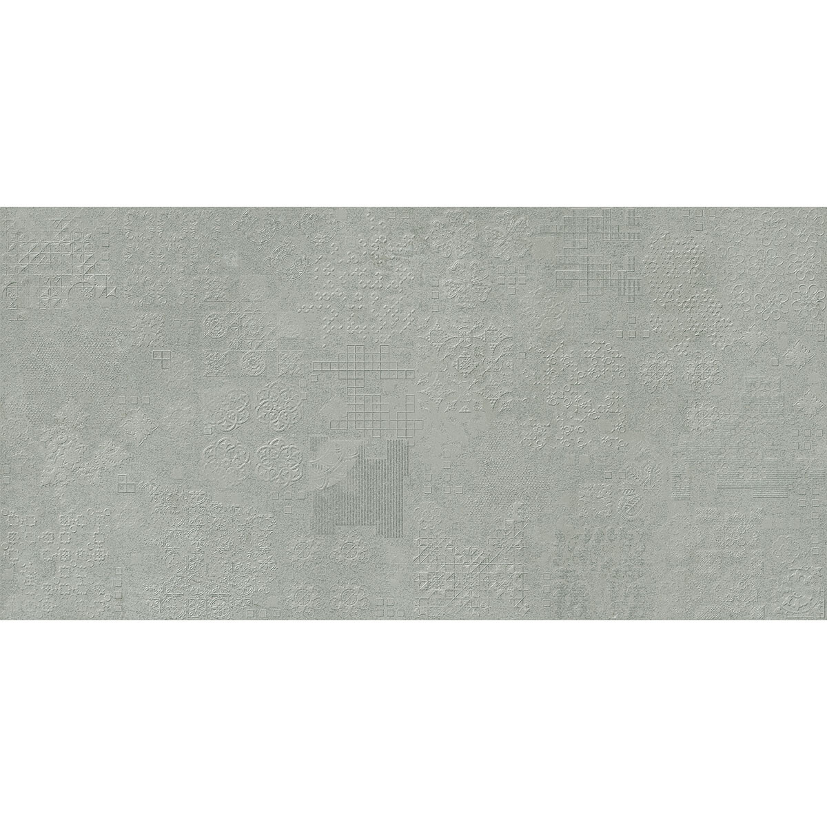 Porcelanato Verde Claro Mate Decorado 60X120Cm Piso Pared 