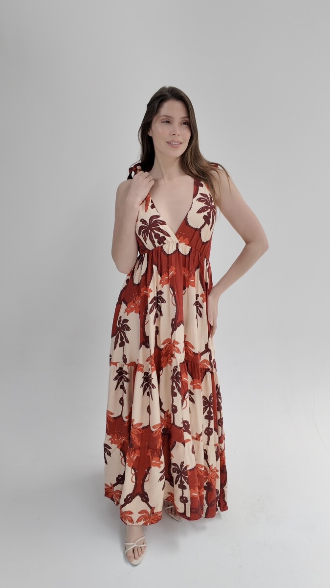 Vestido Bora Bora - Rojo 