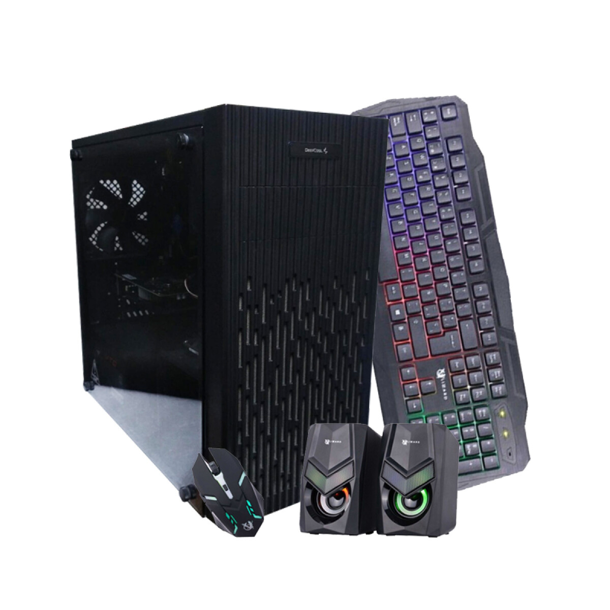 PC Gamer Reacond. Intel i3-10ªGEN. RAM 16GB. Disco Sólido 480GB + D. Duro 1TB. Tarjeta GTX 1650 4GB. Win11 
