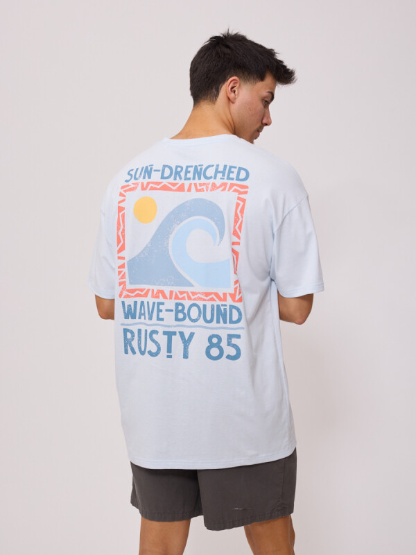 T-SHIRT RAEL RUSTY Celeste
