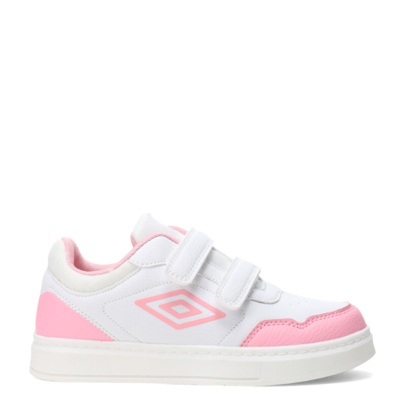 Championes de Niños Umbro Steve Junior Blanco - Rosado