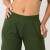 Short de Terry. Verde Musgo