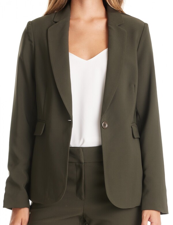 Blazer Sastrero Slim OLIVA