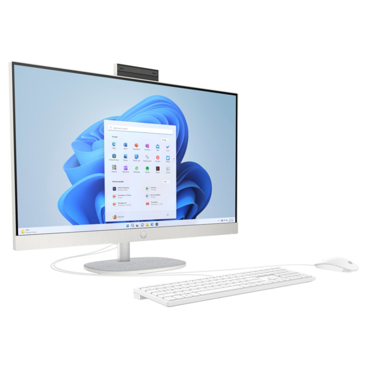 HP - Equipo All In One 27-CR006 - 27'' Ips Fhd. Intel COREI5-1335U. Intel Iris Xe. Windows 11 Home. 