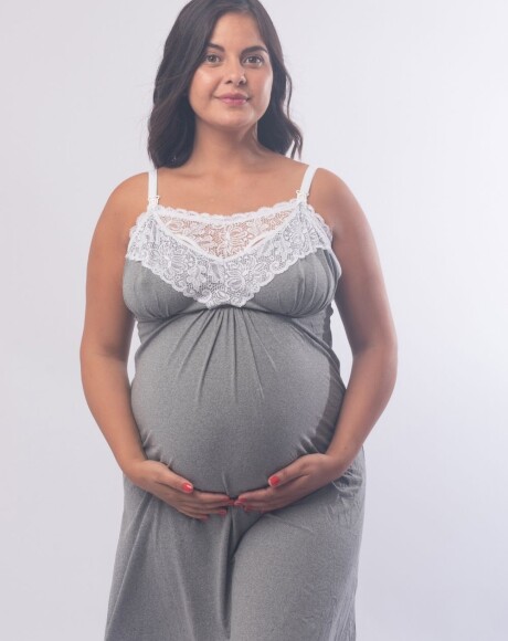 Camison Maternal Vale Gris
