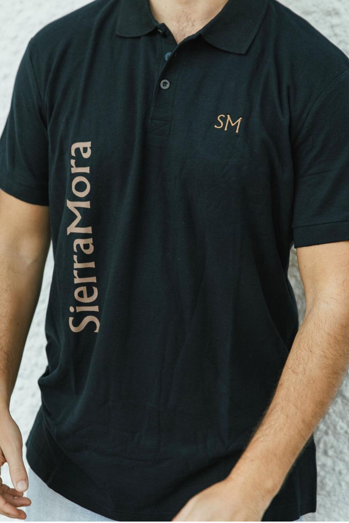 Polo Shirt Men Beige