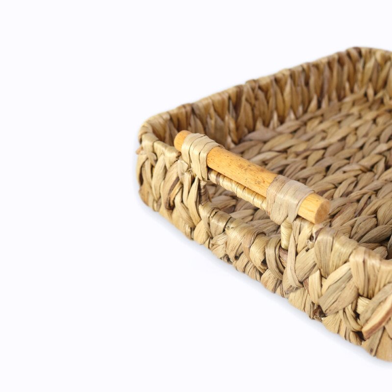 BANDEJA RECT YUTE 34X26X7.5CM MED Unica