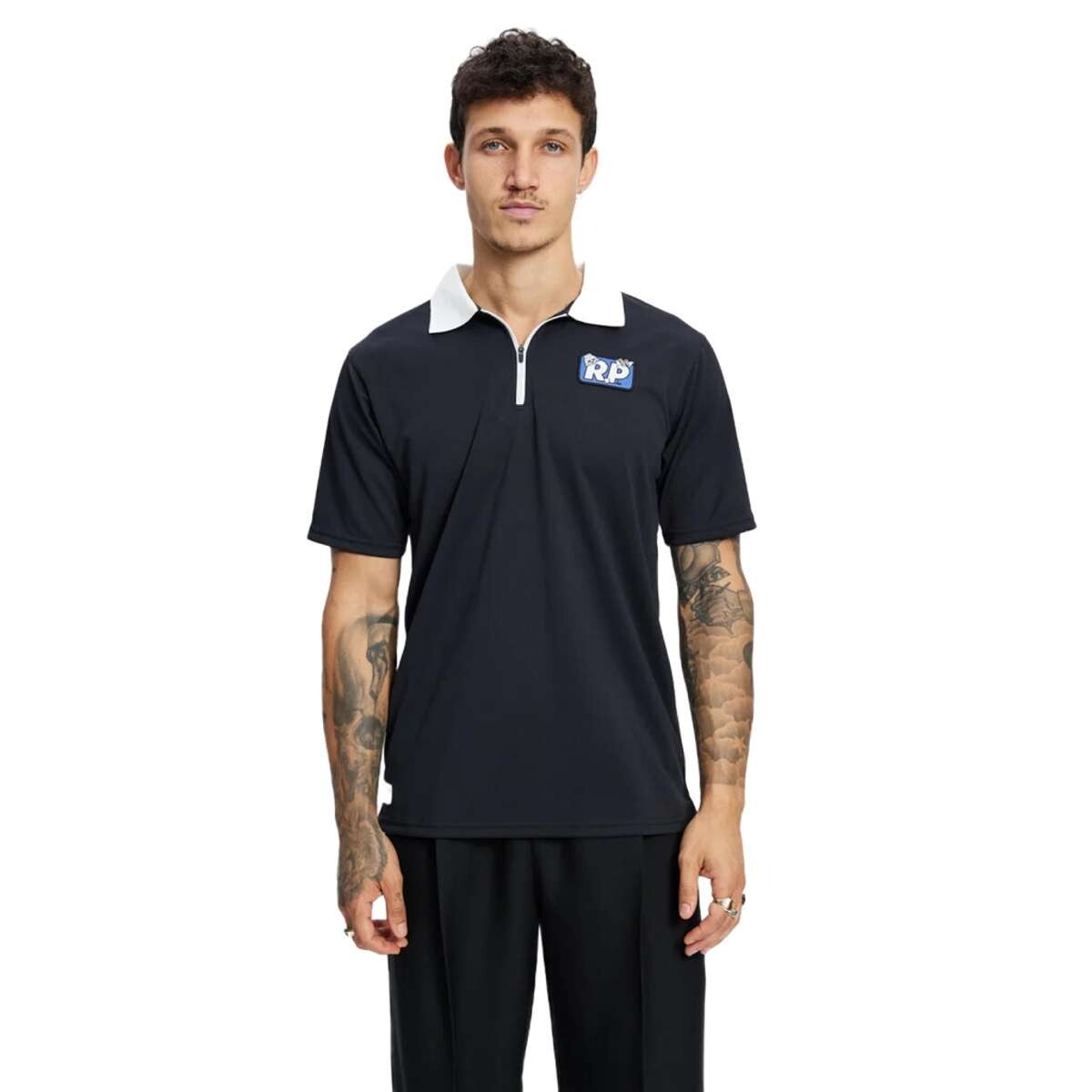 Remera Rivvia Our Buddy Polo - Negro 