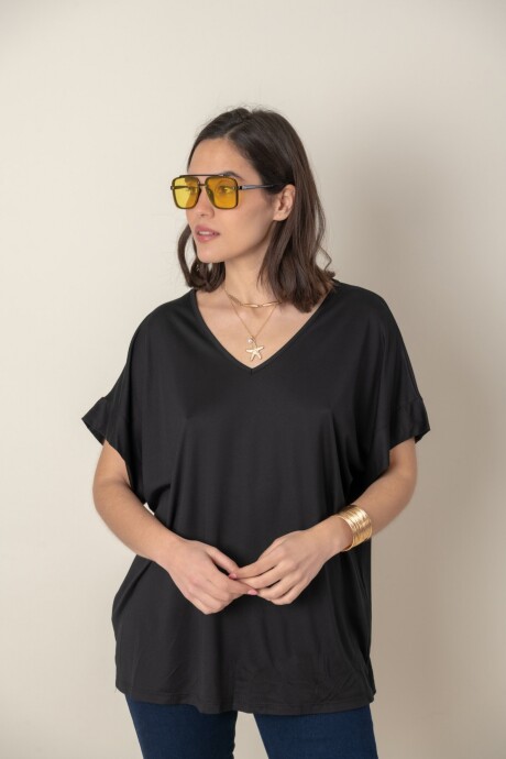 REMERA BIANCA Negro