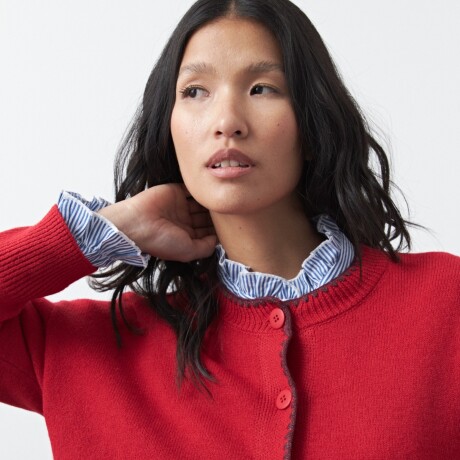 CARDIGAN TELMA Rojo