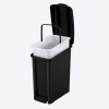 Papelera Basurero Con Pedal Rimax - 10 litros Negro