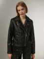 Campera Larissa Negro