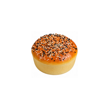 Squishy Pancito con semillas Negro