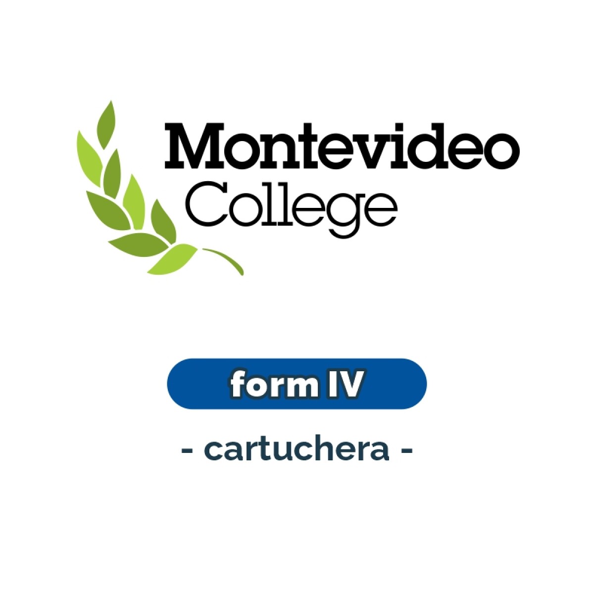 Lista de materiales - Primaria Form IV cartuchera Montevideo College 