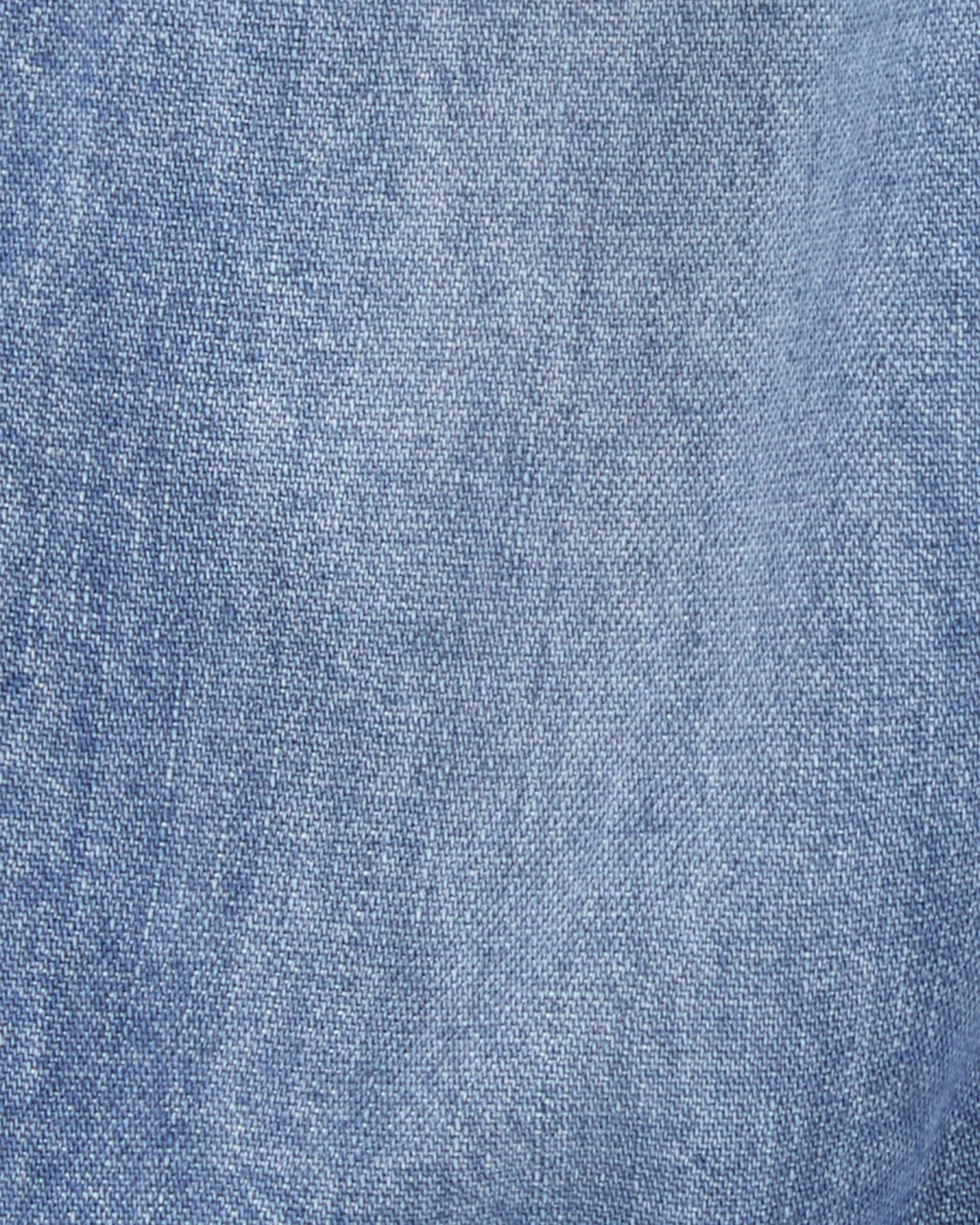 Pantalón jean con puños plegables Sin color