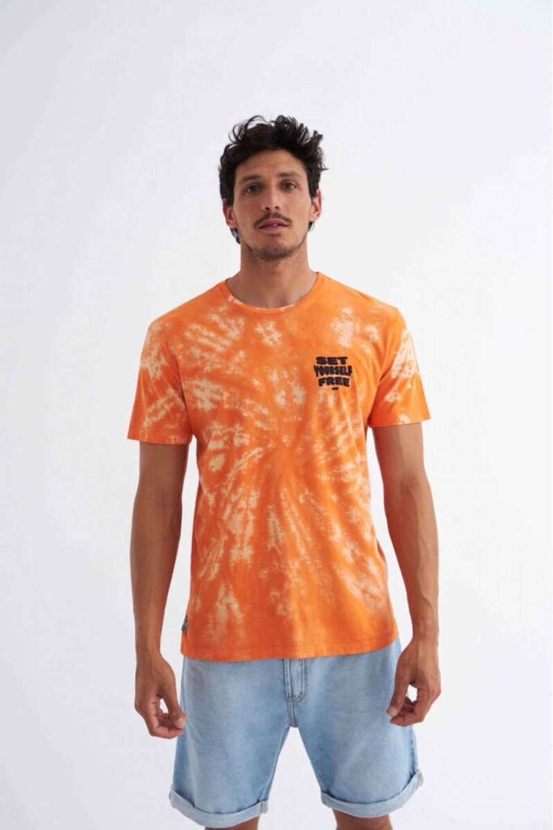 Remera Iroscoe - Naranja 