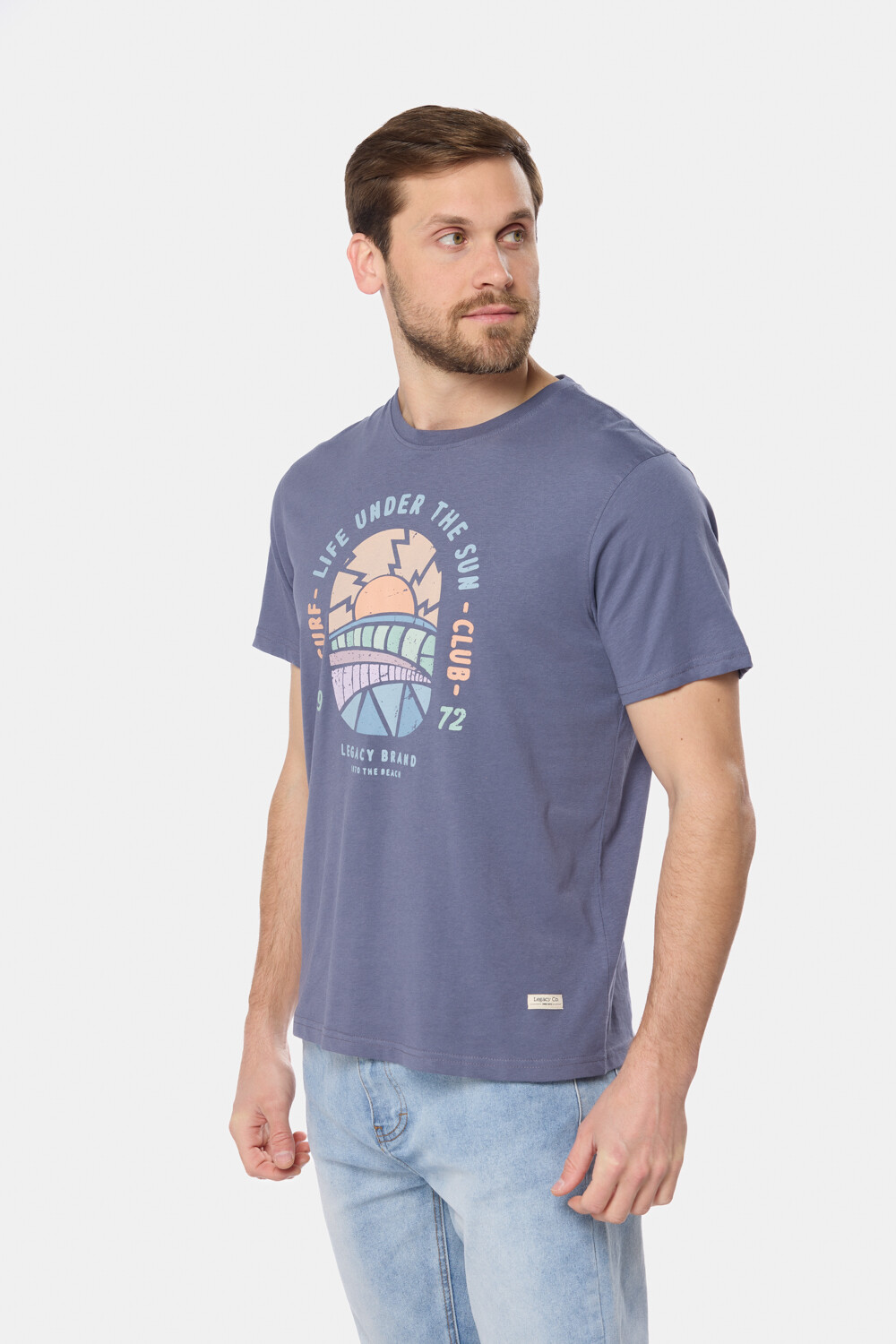 REMERA ESTAMPADA Lila