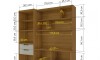 Mueble de Cocina Modular IMPERATRIZ Marron/Gris Oscuro