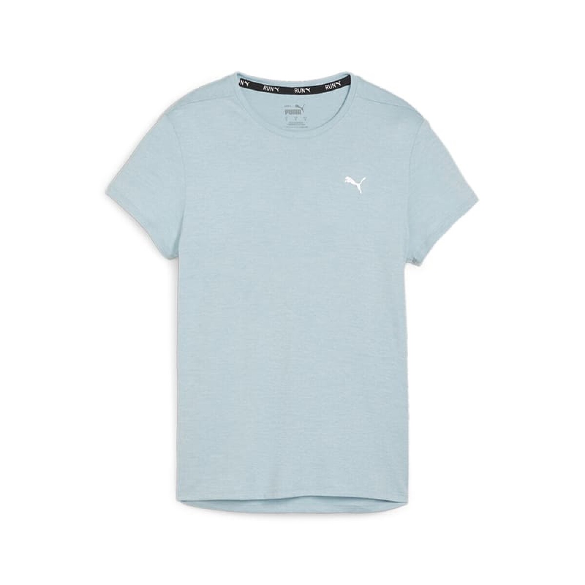 Remera Puma Run Heather de Mujer - 523168 22 - Celeste 