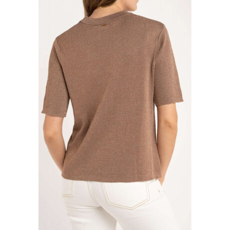 Sweater Algodon Manga Corta Arena