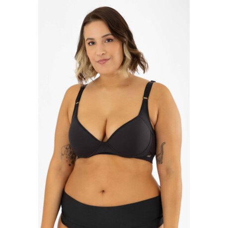 Soutien preformado micro lateral Negro