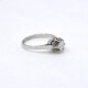 Anillo Antiguo En Oro 18K Y Brillante Anillo Antiguo En Oro 18K Y Brillante