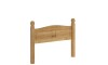 Respaldo 2 plazas Madera Maciza 140cm - Linea Mexicana Natural