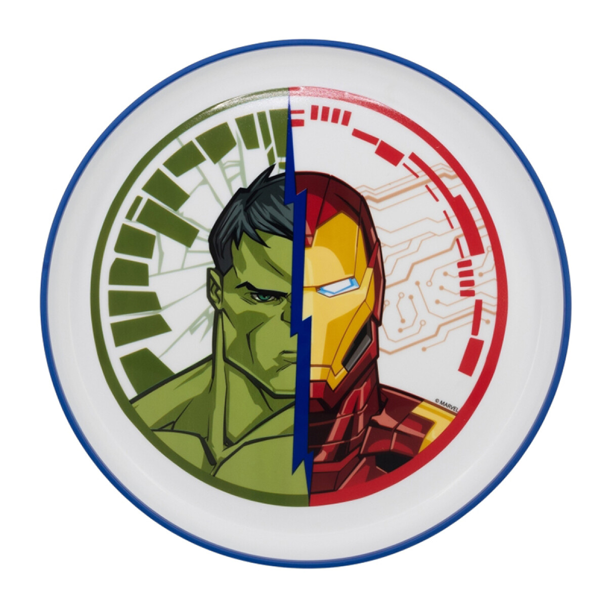 Plato Plástico para Microondas - Avengers 
