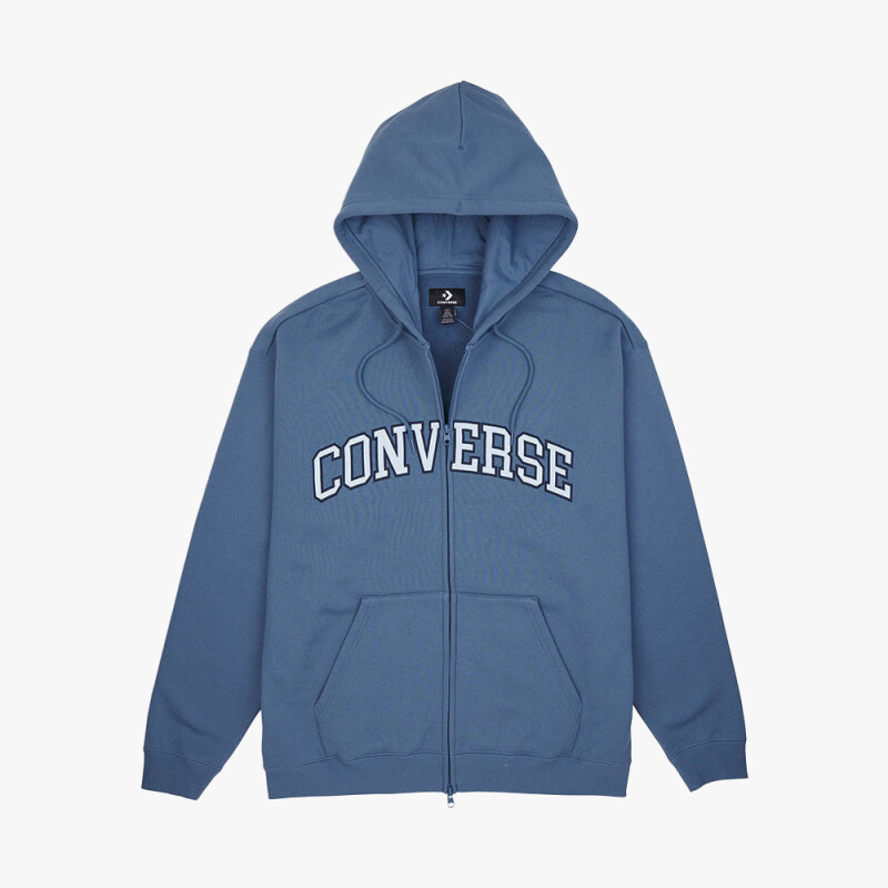 RETRO CHUCK FULL ZIP HOODIE BLUE Bluette
