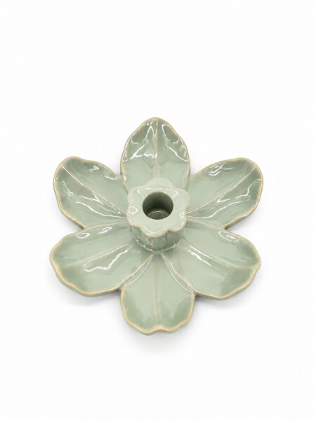 CANDELABRO TULIPAN VERDE