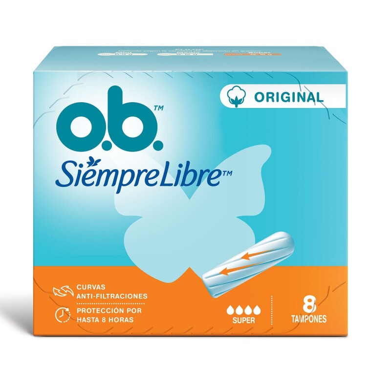 Tampones Ob Super 8 Uds. Tampones Ob Super 8 Uds.