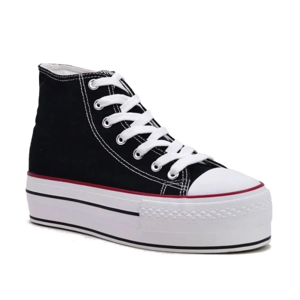 PLATAFORMA DOBLE - AMERICAN SPORT NEGRO