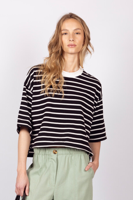 Remera Tory Negro