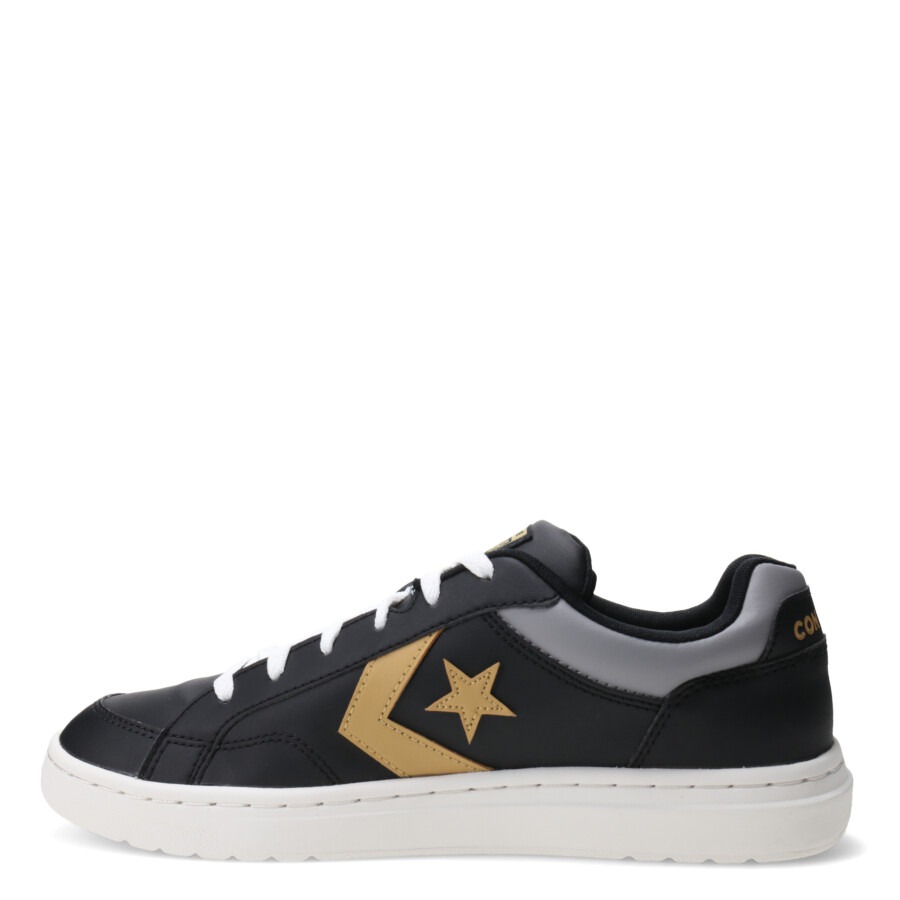 Championes Unisex Converse Pro Blaze V2 Luxe Sport Negro - Dorado - Gris
