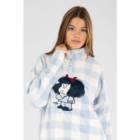 Sweater sherpa mafalda Celeste